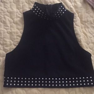 Topshop crop top size 10